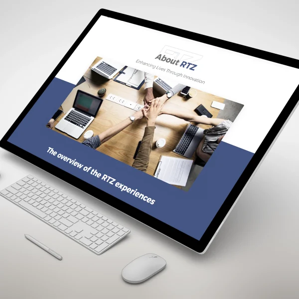 Medical equipment company website design 600x600